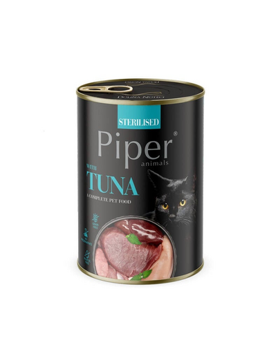 DOLINA NOTECI PIPER Sterilised pentru pisica sterilizata 400g cu ton