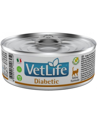 FARMINA Vet Life Diabetic 85 g hrana veterinara umeda pisici