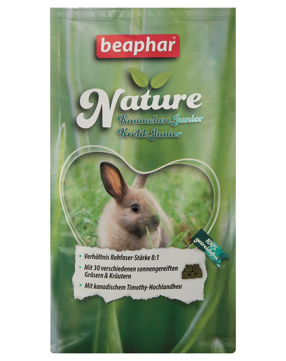 BEAPHAR Nature Junior Mancare iepuri junior 1,25 kg