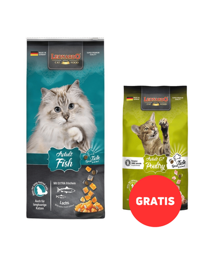 LEONARDO Adult Ocean Fish & Rice 15 kg + hrana 300g GRATIS