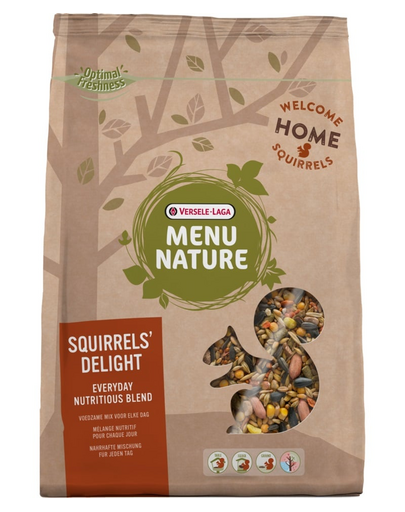 VERSELE-LAGA Menu Nature Squirrel\'s Delight 600g mix hrana veverite