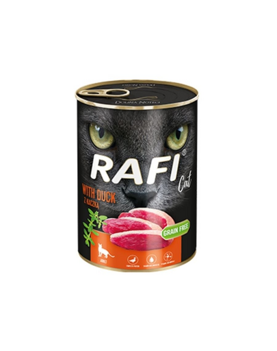 DOLINA NOTECI RAFI Cat Adult cu rață 400 gr