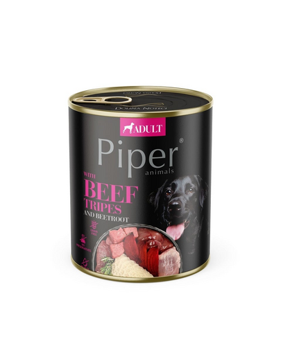 DOLINA NOTECI PIPER Animals stomac de vita 800 g hrana caini adulti