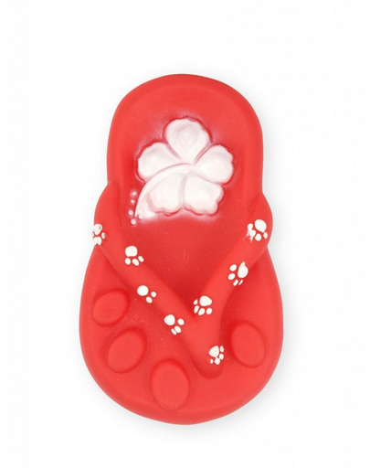 PET NOVA DOG LIFE STYLE Jucarie pentru caini "Flip flop", 15cm, rosu