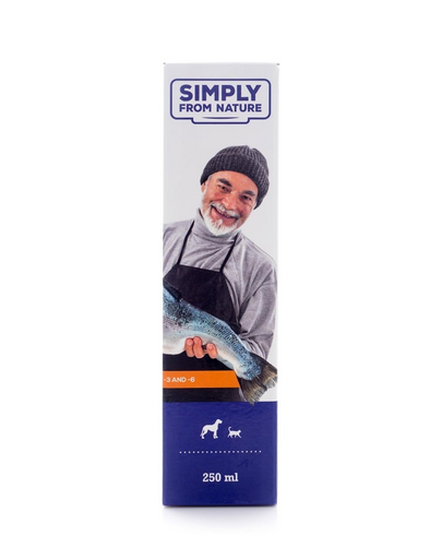 SIMPLY FROM NATURE Salmon oil Ulei de somon pentru caini si pisici 250 ml