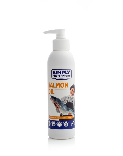 SIMPLY FROM NATURE Salmon oil Ulei de somon pentru caini si pisici 250 ml