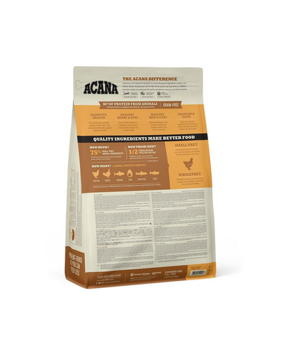 ACANA Wild Prairie Cat hrana uscata pentru pisici de toate varstele, cu pui curcan si peste 1,8 kg