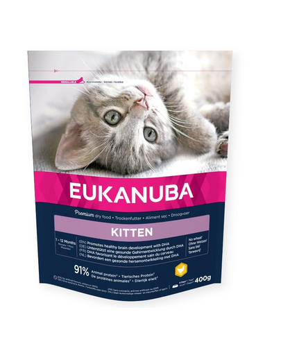 EUKANUBA Kitten Healthy Start Rich in Chicken 400g