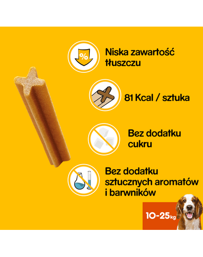 PEDIGREE Dentastix talie medie 8 x180 g
