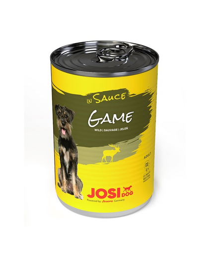 JOSERA JosiDog vanat in sos 415g hrana umeda caine adult