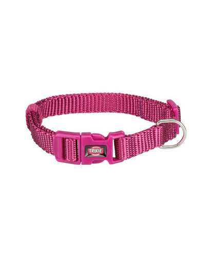 TRIXIE Zgarda premium pentru caini L–XL: 40–65 cm/25 mm fucsia