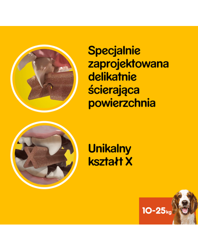 PEDIGREE Dentastix talie medie 8 x180 g