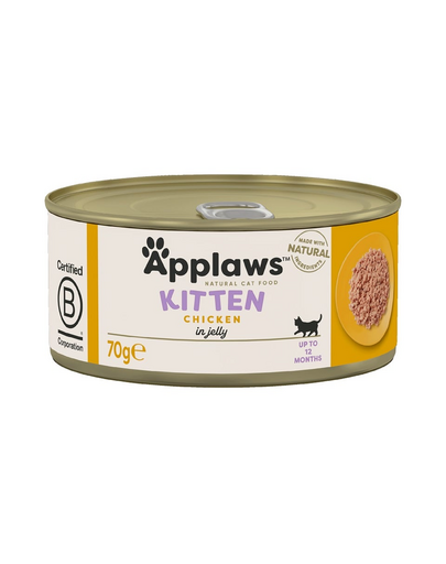 APPLAWS Kitten Hrana umeda pisoi, cu pui in aspic 70 g