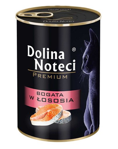 DOLINA NOTECI Premium conserva cu somon pentru pisica 400 g