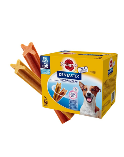 PEDIGREE Dentastix (rase mici) recompense dentare caini 56 buc - 8x110g