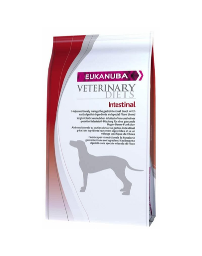 EUKANUBA Intestinal Disorders Adult All Breeds Chicken dieta veterinara pentru caini cu afectiuni intestinale 12 kg