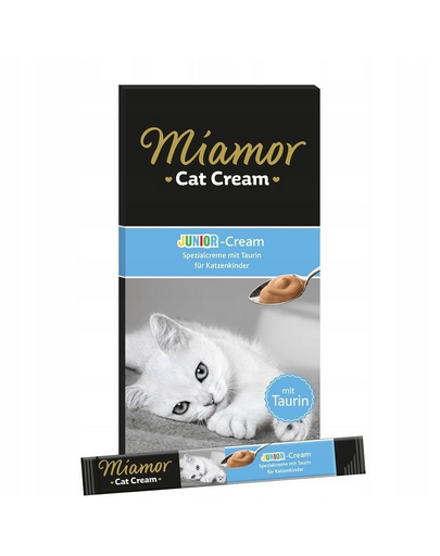 MIAMOR Cat JuniorCream recompensa crema penru pisoi 11x6x15ml