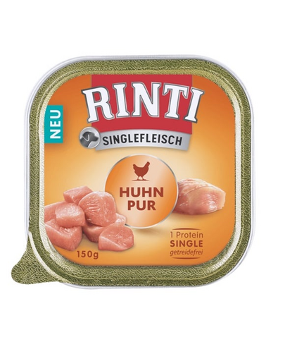 RINTI Singlefleisch Chicken 20x150g hrana cu pui, pentru caine