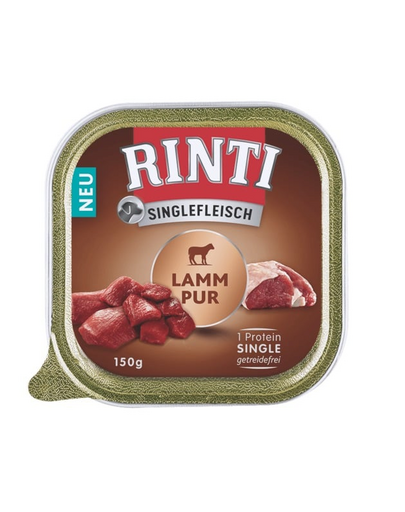 RINTI Singlefleisch Lamb cu miel 10x150g hrana caine