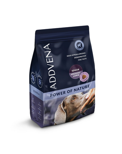 ADDVENA Power of Nature Senior medium&large 2,5 kg caini senior rasa medie, mare