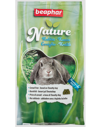 BEAPHAR Nature Hrana pentru iepuri 1,25 kg