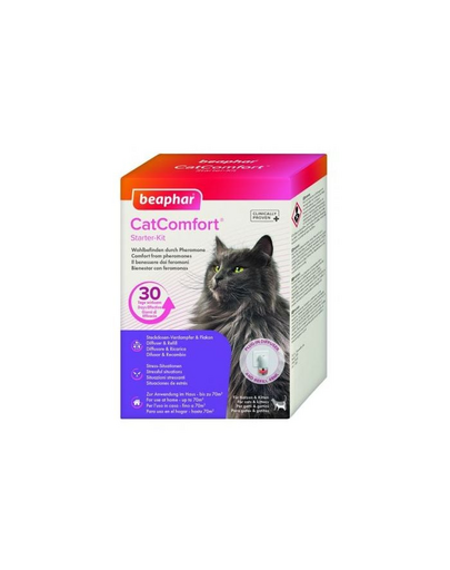 BEAPHAR CatComfort Calming Diffuser Difuzor antistres pentru pisici 48 ml feromoni