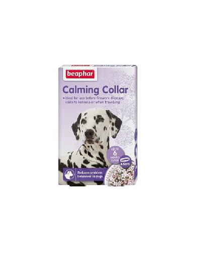 BEAPHAR Calming Collar zgarda cu efect relaxare pentru caini 65 cm