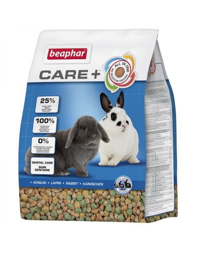 BEAPHAR Care+ Rabbit Hrana pentru iepuri 1,5 kg