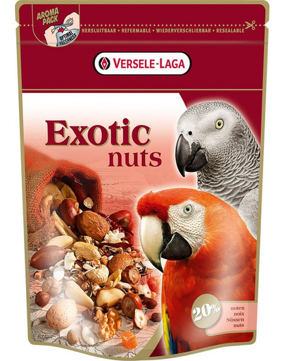 VERSELE-LAGA Exotic Nuts 750 g - amestec de nuci pentru papagali mari