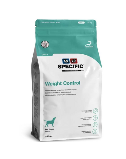 SPECIFIC Dog CRD-2 Weight Control 1,6 kg hrana pentru pastrarea greutatii corporale normale la caini