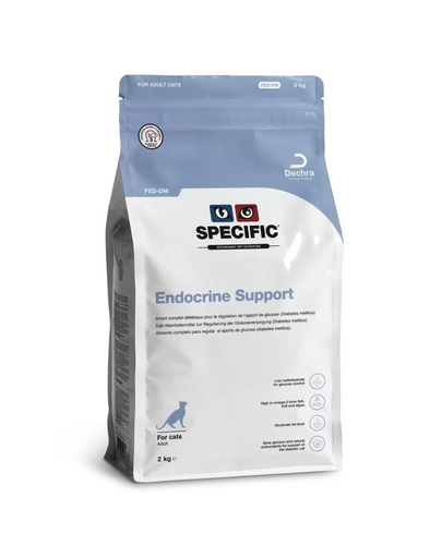 SPECIFIC Cat FED-DM Endocrine Support 2 kg hrana pisici cu diabet