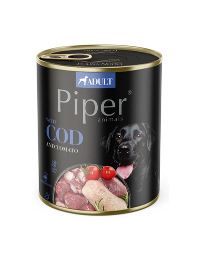 PIPER Hrana umeda caini, cod si rosii 800 g