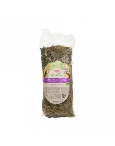 VITAPOL Vita Herbal Fan cu menta pentru rozatoare si iepuri 800g