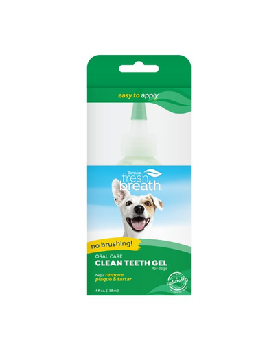 TROPICLEAN Fresh Breath Clean Teeth Oral Care Gel Dog 118ml Gel pentru igiena orala a cainilor