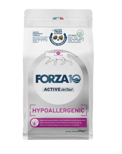 FORZA 10 Hypoallergenic Active Cat Hrana uscata hipoalergenica pentru pisici active 400 g