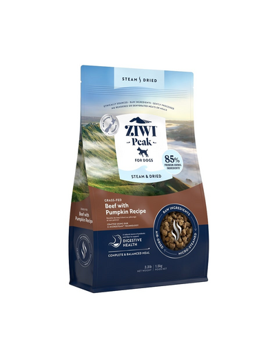 ZIWIPEAK Dog Steam & Dried hrana cu vita pentru caine 1,5 kg