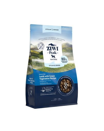 ZIWIPEAK Dog Steam & Dried hrana cu miel pentru caini 1,5 kg