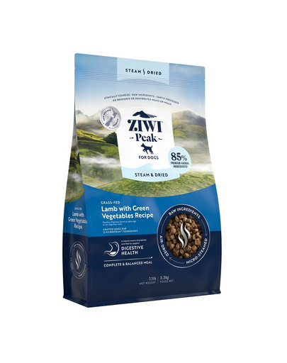 ZIWIPEAK Dog Steam & Dried hrana cu miel pentru caini 3,2 kg