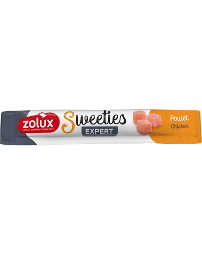 ZOLUX Recompensa cremoasa pentru caini SWEETIES cu pui 14 g