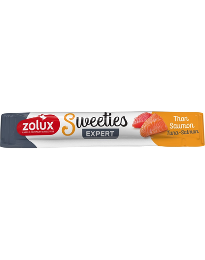 ZOLUX Recompensa lichida pentru pisica SWEETIES ton si somon 14 g