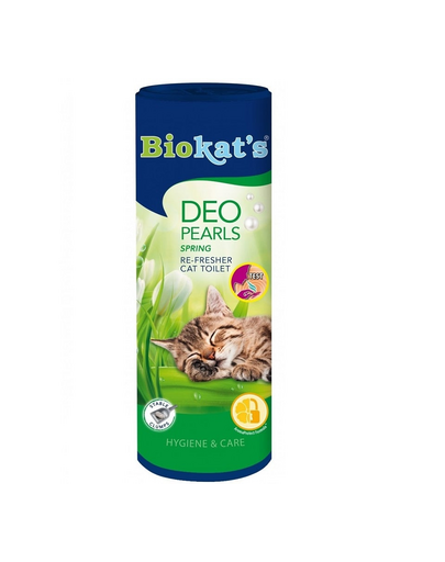 BIOKAT\'S Deo Pearls Spring 700 g dezodorizant pentru litiera