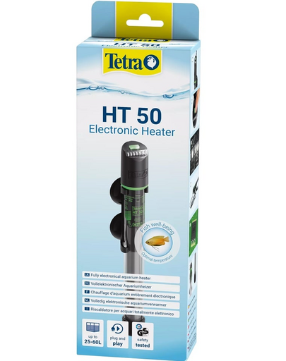 TETRA Aquarium Heater HT 50 Incalzitor 50W pentru acvariu de 25-60l