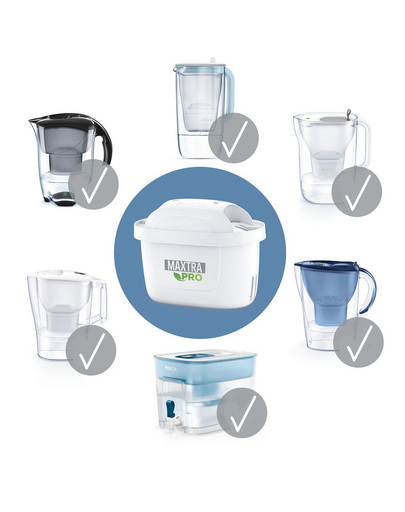 BRITA Filtre pentru apa MAXTRA PRO Hard Water Expert 3+1 (4 buc)