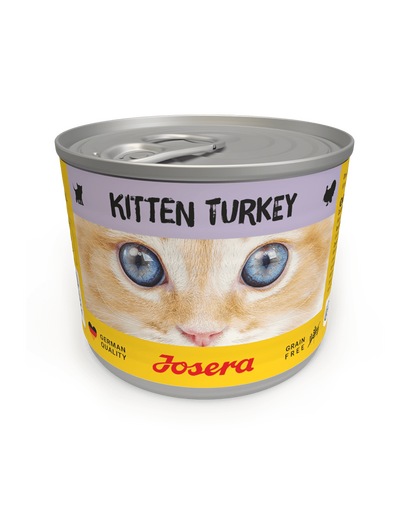 JOSERA Kitten Turkey mancare umeda pentru pisoi conserva 200g