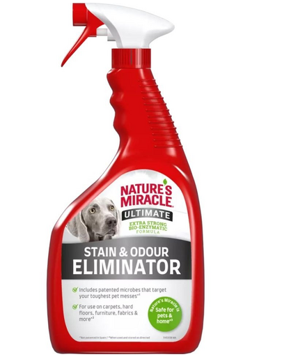 NATURE\'S MIRACLE ULTIMATE Stain&Odour Remover Dog 946 ml solutie indepartat pete caini