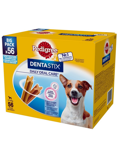 PEDIGREE Dentastix (rase mici) recompense dentare caini 56 buc - 8x110g