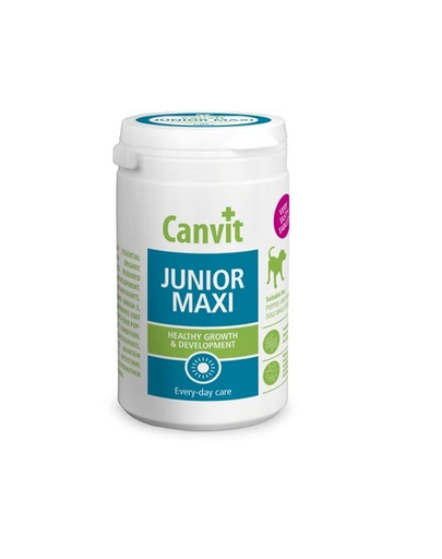 CANVIT Dog Junior Maxi 230 g complex de vitamine pentru catei de talie mare