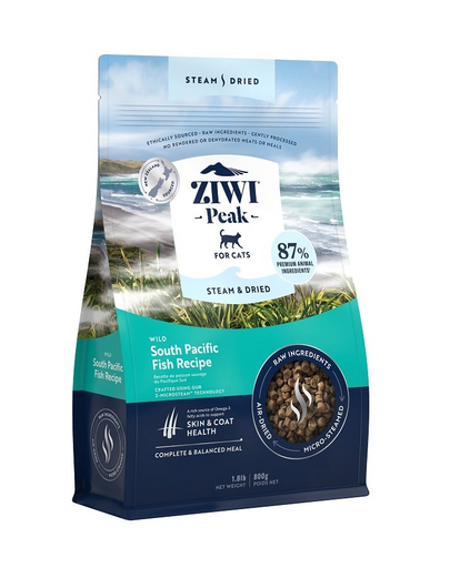 ZIWIPEAK Cat Steam & Dried cu peste pentru pisica 800 g