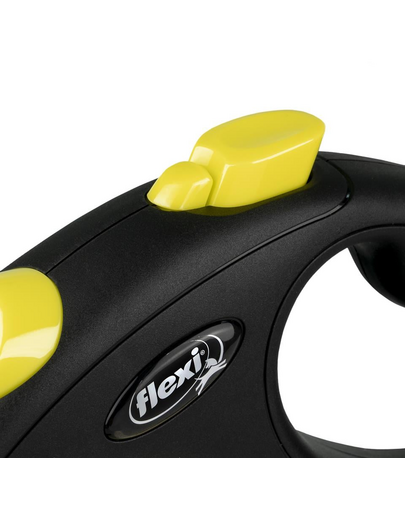 FLEXI New Classic Neon lesa automata pentru caini, marimea L, 5 m