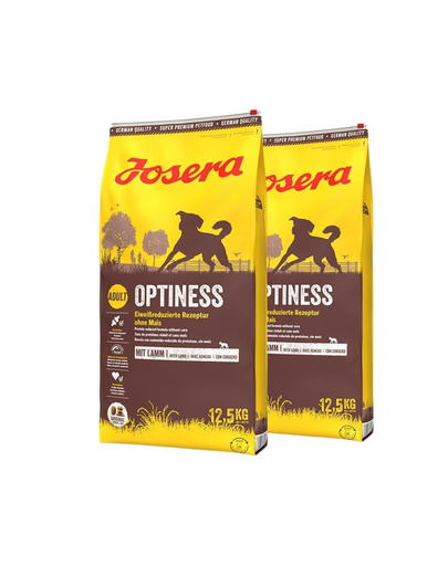 JOSERA Optiness 2 x 12,5kg hrana caini talie medie si mare